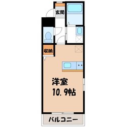 大島マンション 7の物件間取画像